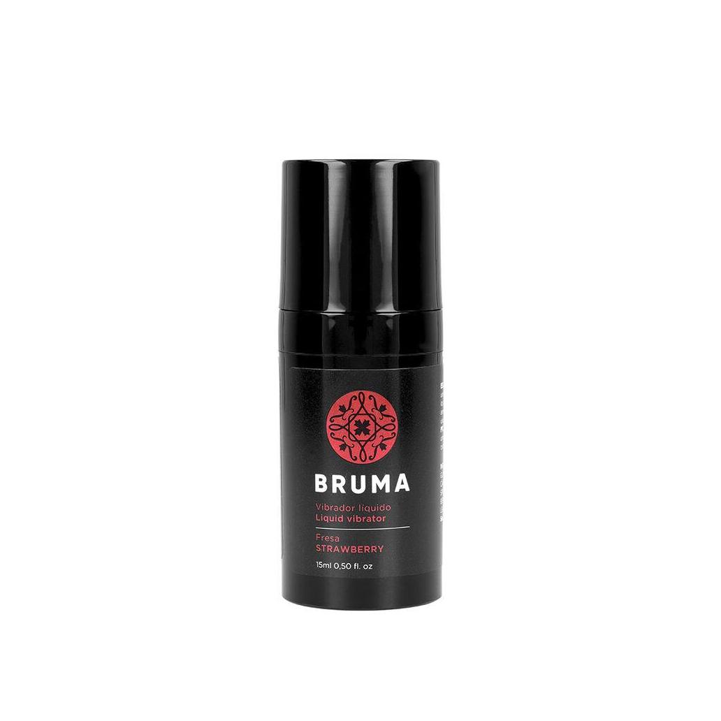 Bruma - vibrador líquido ultra deslizante morango 15 ml