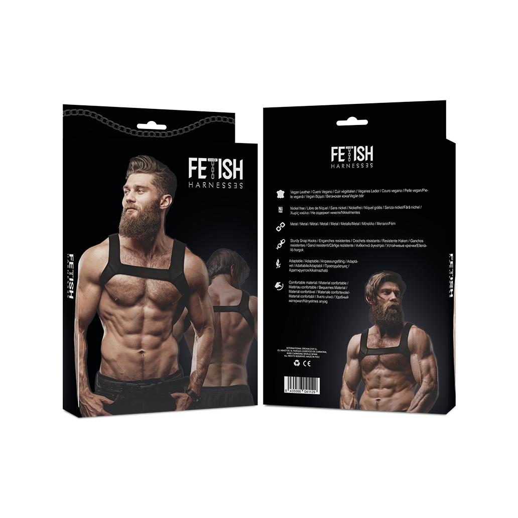 Fetish submissive attitude - arnês de peito neoprene para ho