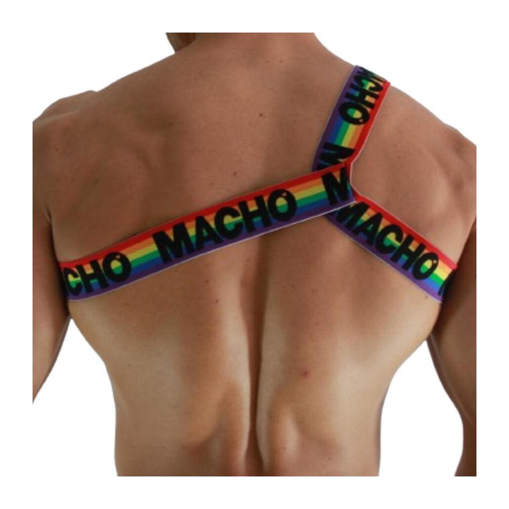 Macho - arnês romano pride l/xl