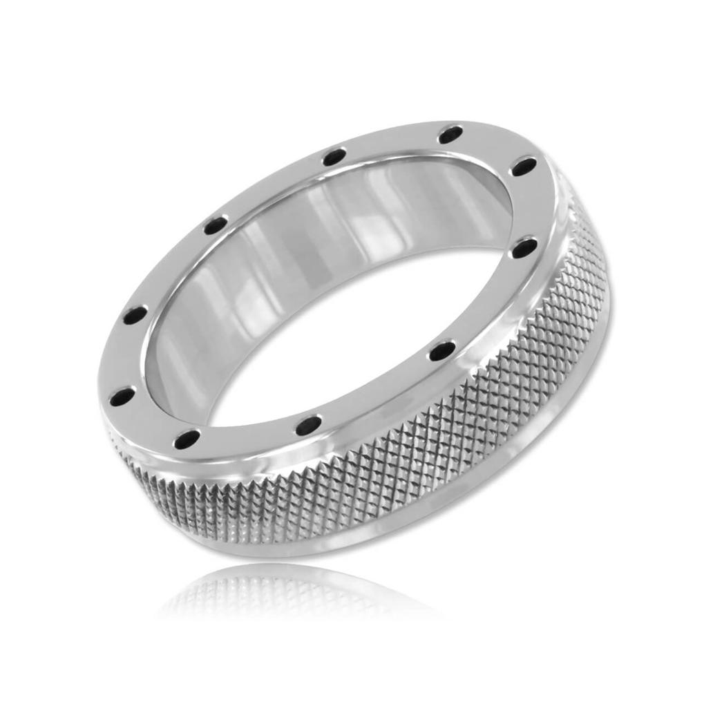 Metal hard - anel de metal para pénis e testículos 50mm