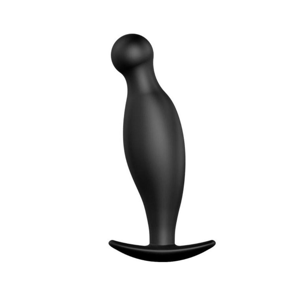 Pretty love - plug anal de silicone 11.7 cm preto