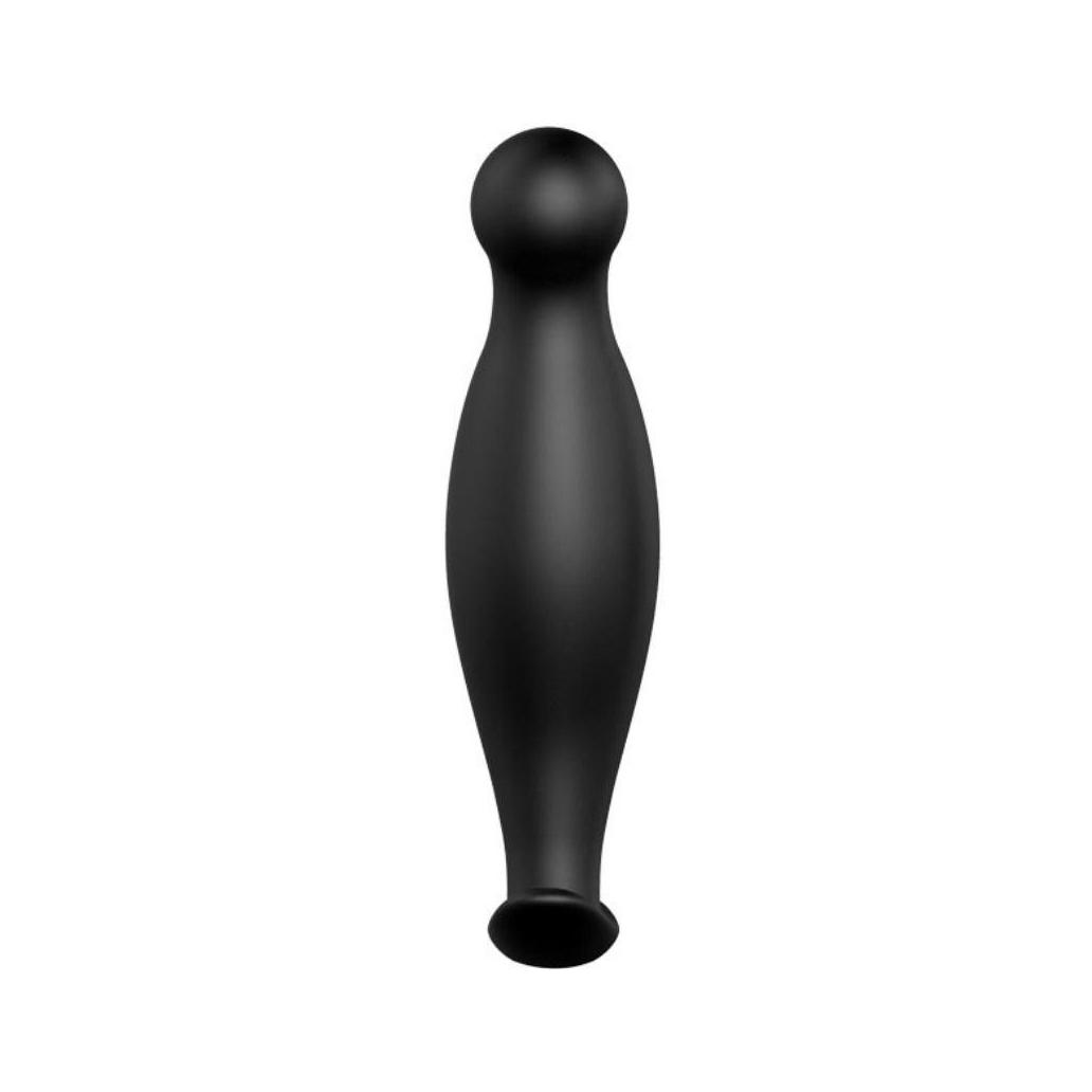 Pretty love - plug anal de silicone 11.7 cm preto