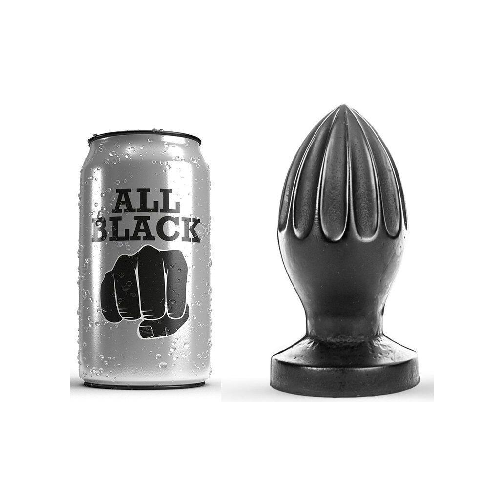 All black - plug anal 12 cm