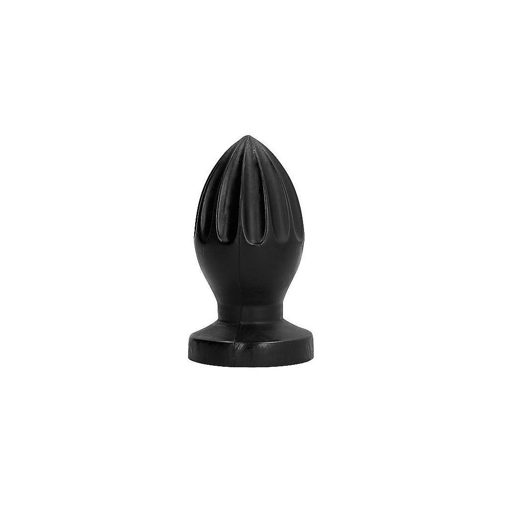 All black - plug anal 12 cm