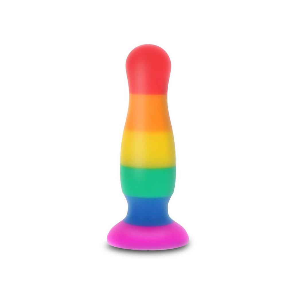 Orgulho - bandeira lgbt plug feliz stufer 12 cm