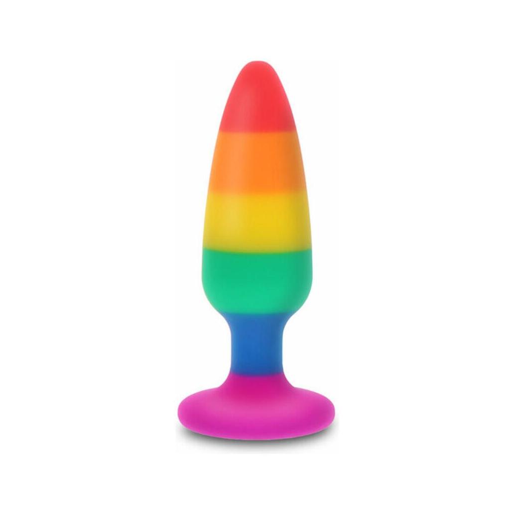 Orgulho - bandeira lgbt plug hunk 10,5 cm