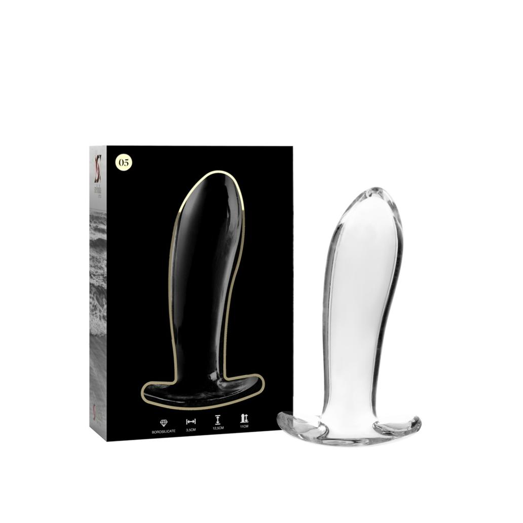 Nebula series by ibiza - modelo 5 anal plug vidro borosilica