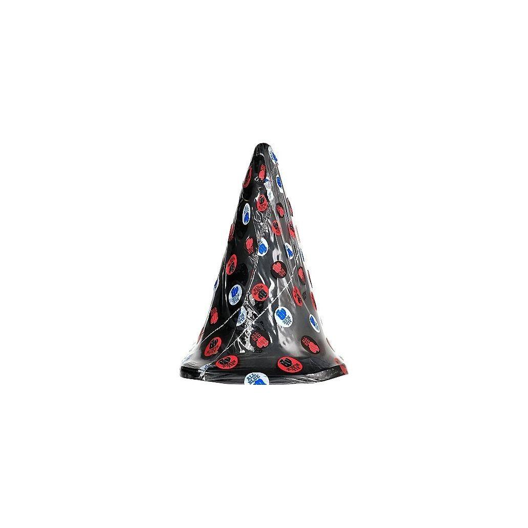 All black - plugue triangular 30 cm