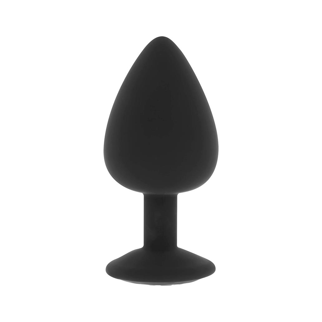Ohmama - plug anal de silicone diamante tamanho l 9 cm