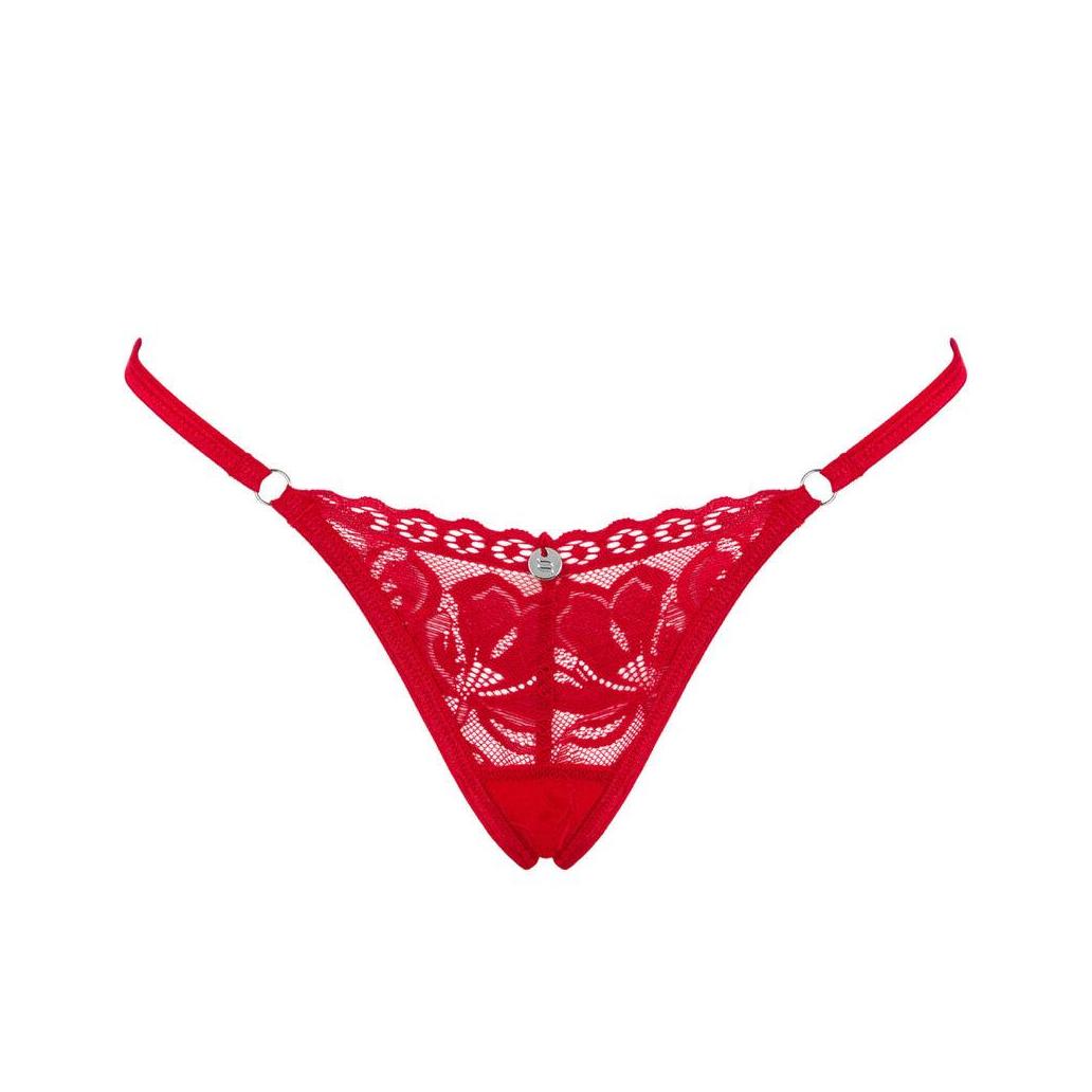 Obsessive - tanga lacelove vermelha m/l