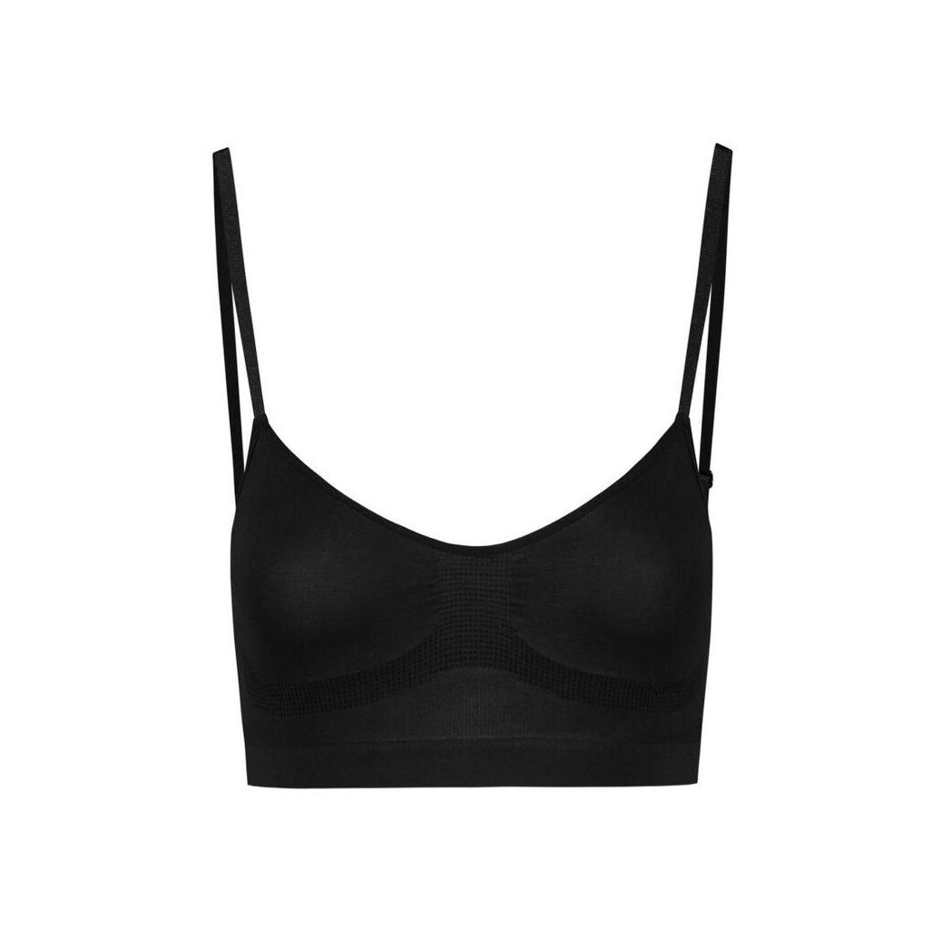 Bye-bra - medium control suti sem pontos preto tamanho xxl