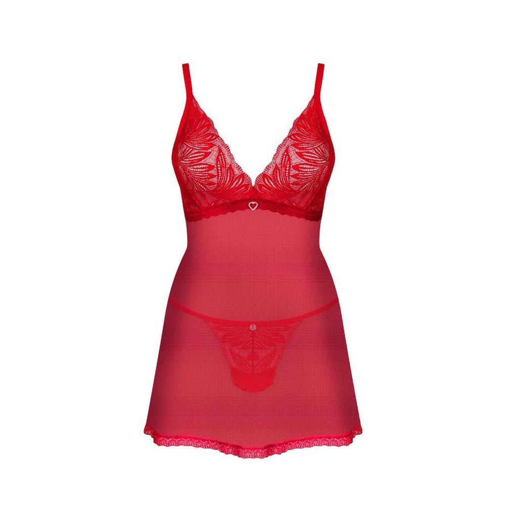 Obsessive - chilisa babydoll y tanga m/l