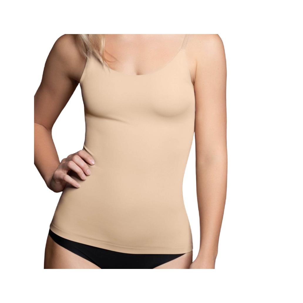 Bye-bra - light control camiseta invisível beige tamanho s