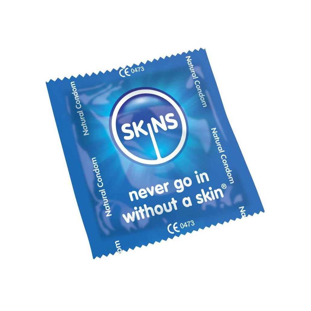 Skins - condom natural bag 500