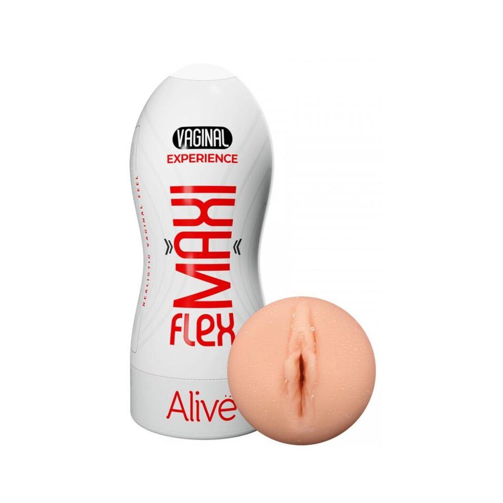 Alive - maxi flex masturbador masculino vaginal tamanho l