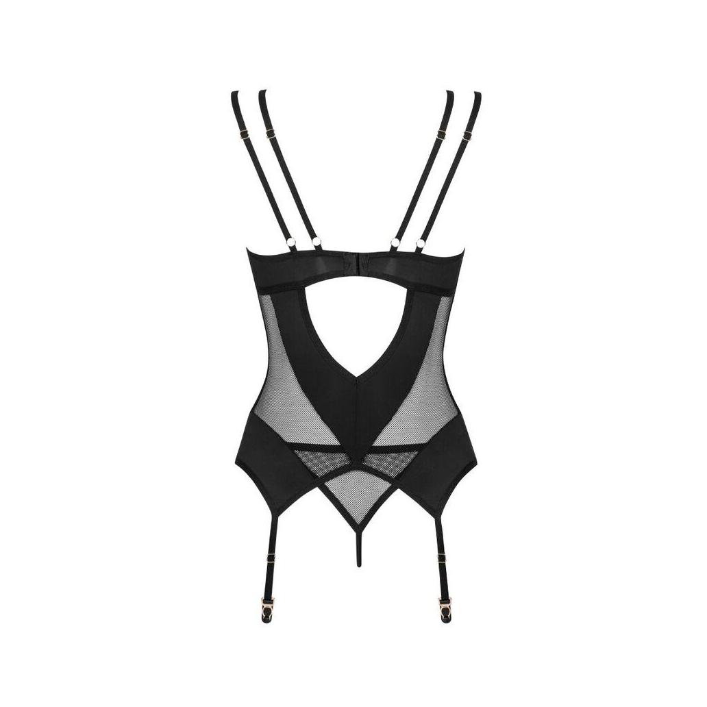 Obsessive - corset nesari e tanga xl/xxl