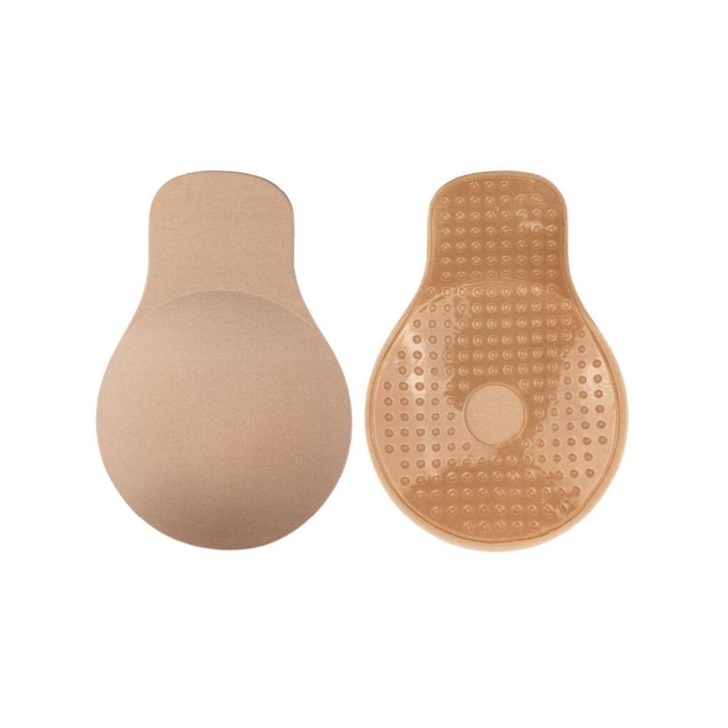 Bye-bra - realador peito push-up tela beige tamanho m