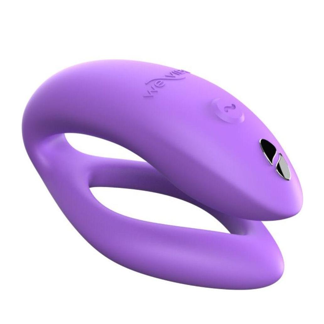 We-vibe - sync o vibrador flexível controle remoto violeta