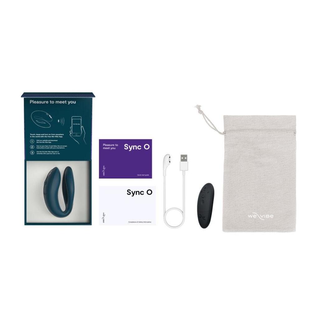 We-vibe - sync o vibrador flexível controle remoto verde esc