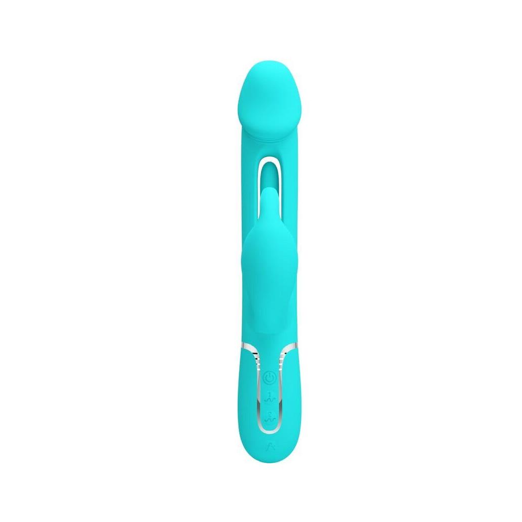 Pretty love - vibrador coelho dejon 3 em 1 multifuno aqua ve