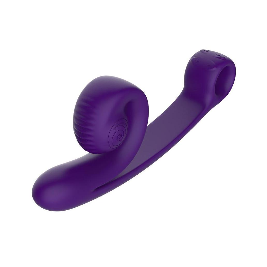 Snail vibe - vibrador curva roxo