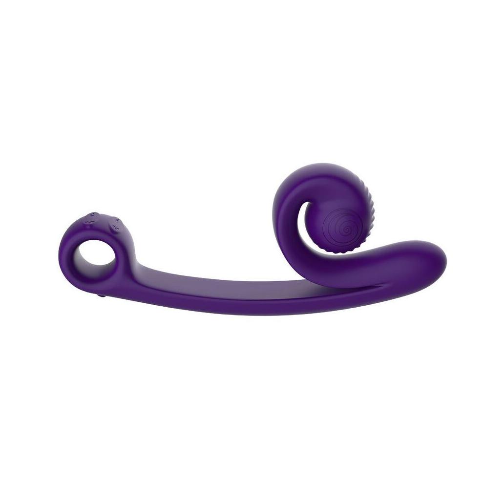 Snail vibe - vibrador curva roxo