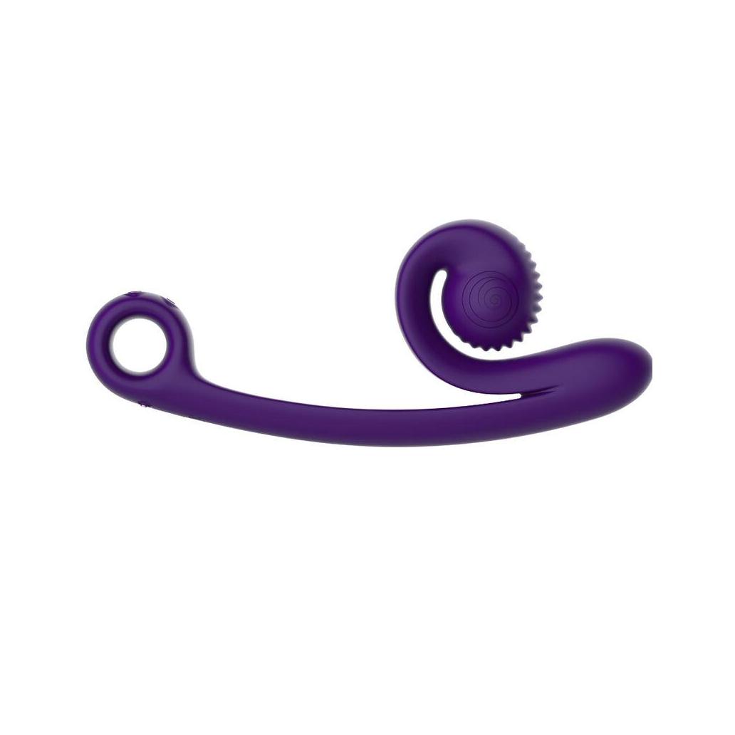 Snail vibe - vibrador curva roxo