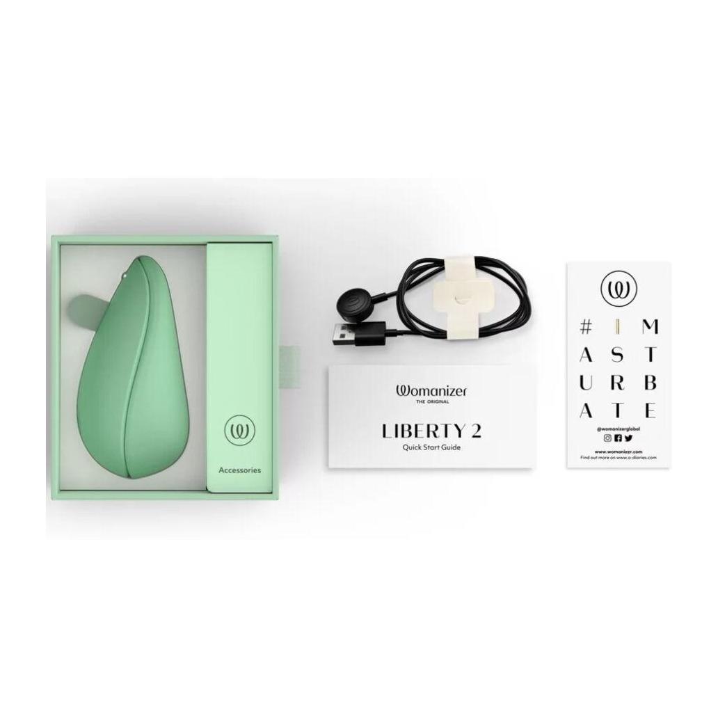 Womanizer - liberty 2 estimulador de clitoris & sucker verde