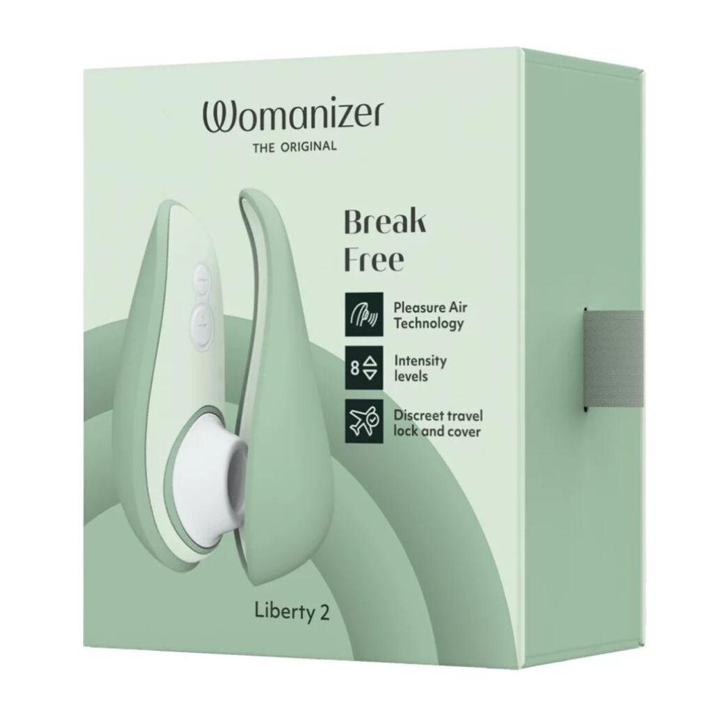 Womanizer - liberty 2 estimulador de clitoris & sucker verde