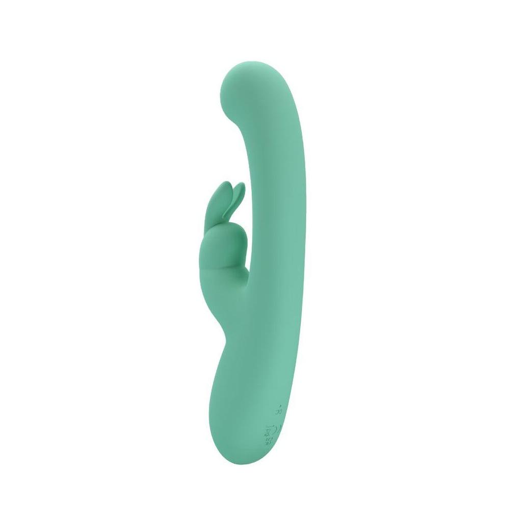 Pretty love - vibrador de coelho lamar e ponto g verde