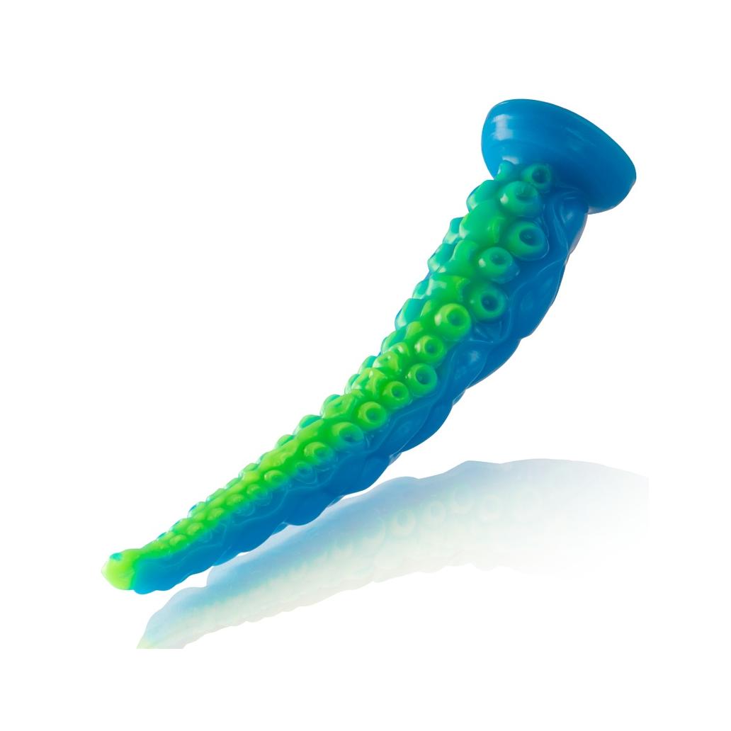 Epic - scylla fluorescente fino tentculo dildo tamanho grand