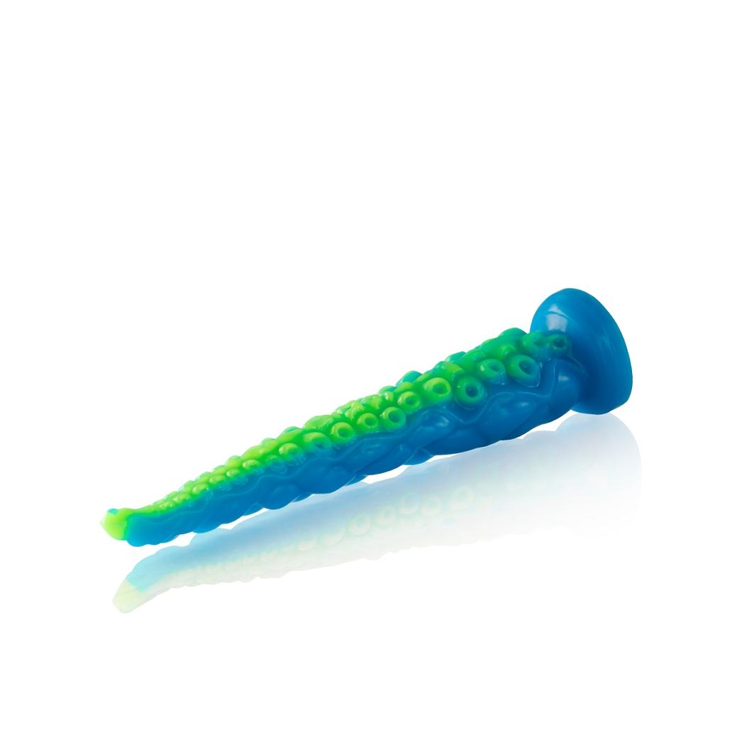 Epic - scylla fluorescente fino tentculo dildo tamanho grand