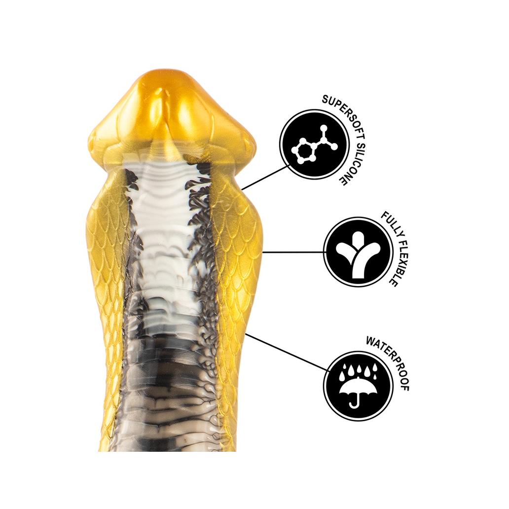 Epic - drakon dildo amarelo cobra