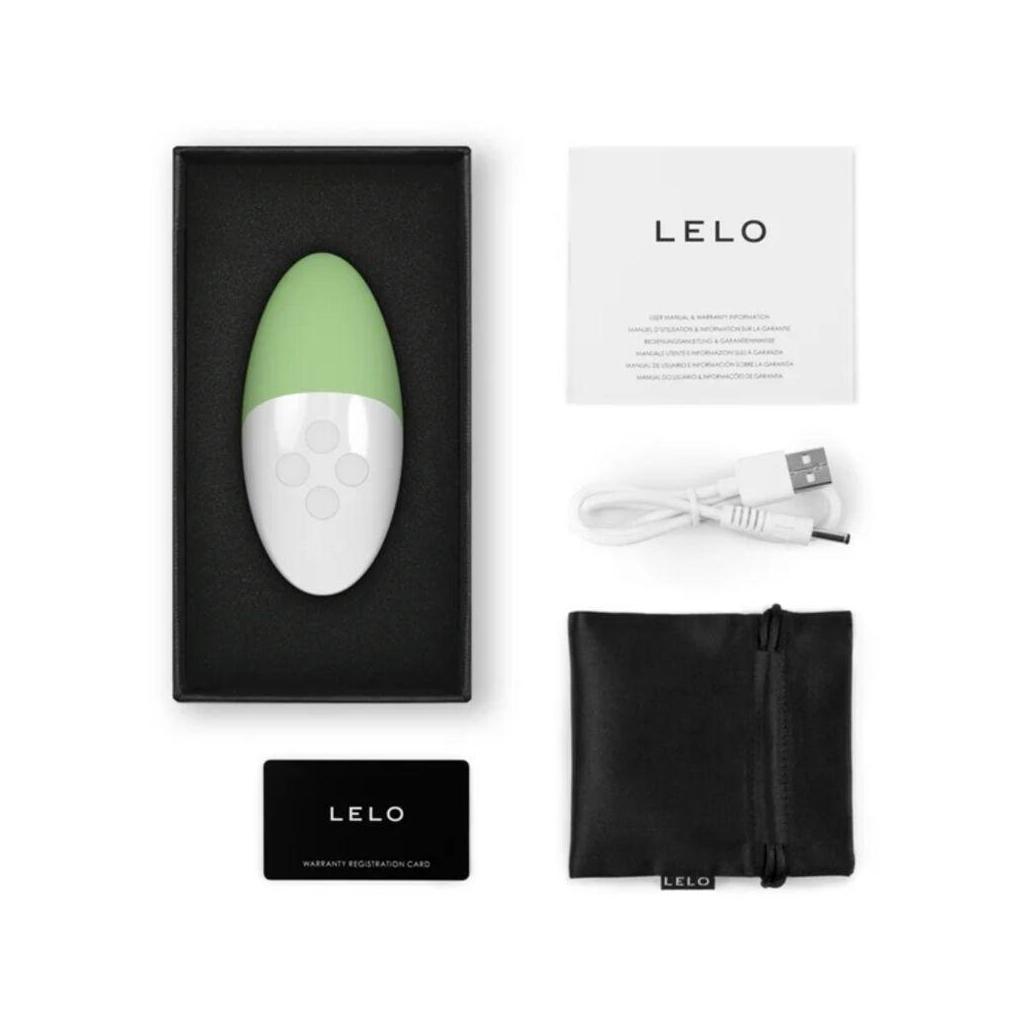 Lelo - siri 3 clitoris massager pistachio creme