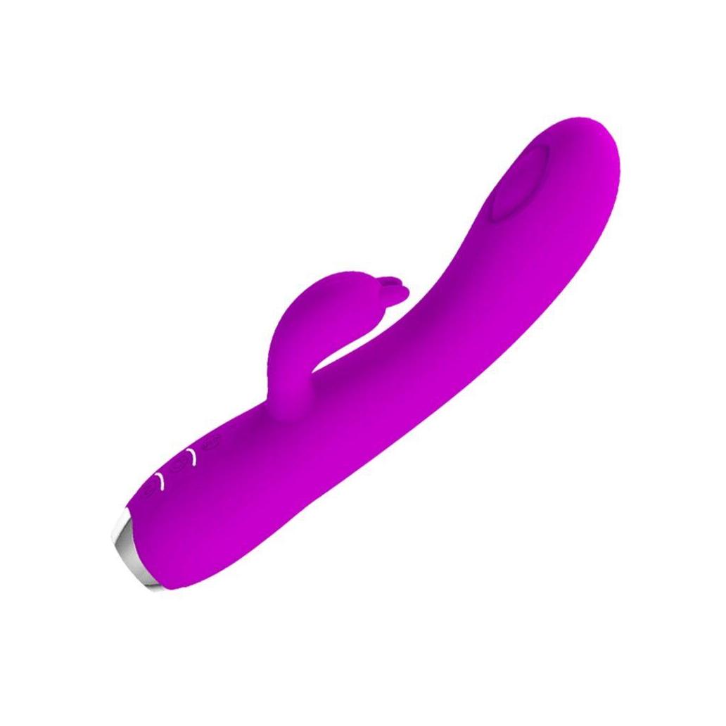 Pretty love - vibrador sucker recarregvel regina roxo