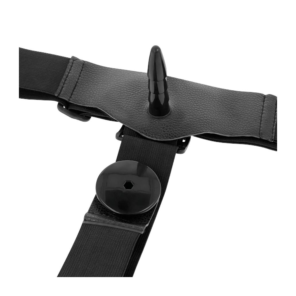 Harness attraction - rodney dupla penetraci n vibrador 18 cm