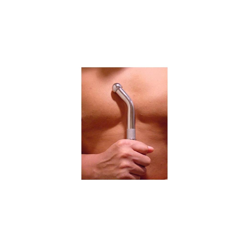 Metal hard - douche íntimo g-spot 20,10cm