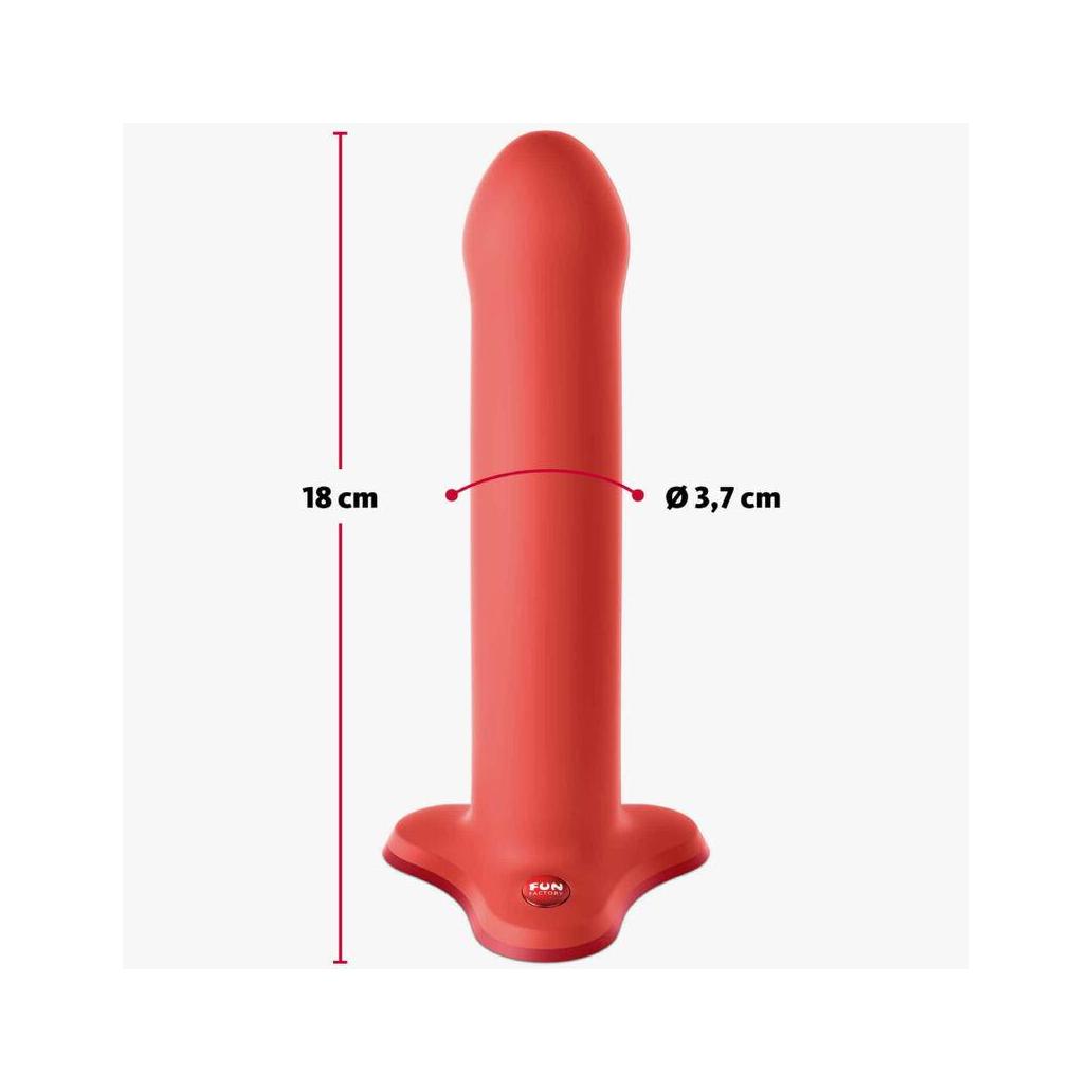 Fun factory - magnum dildo flashy coral