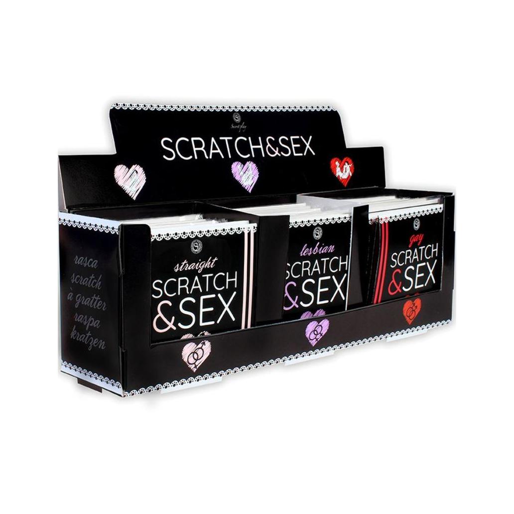 Secretplay - display + posturas scratch & sex (es/en/fr/pt/d