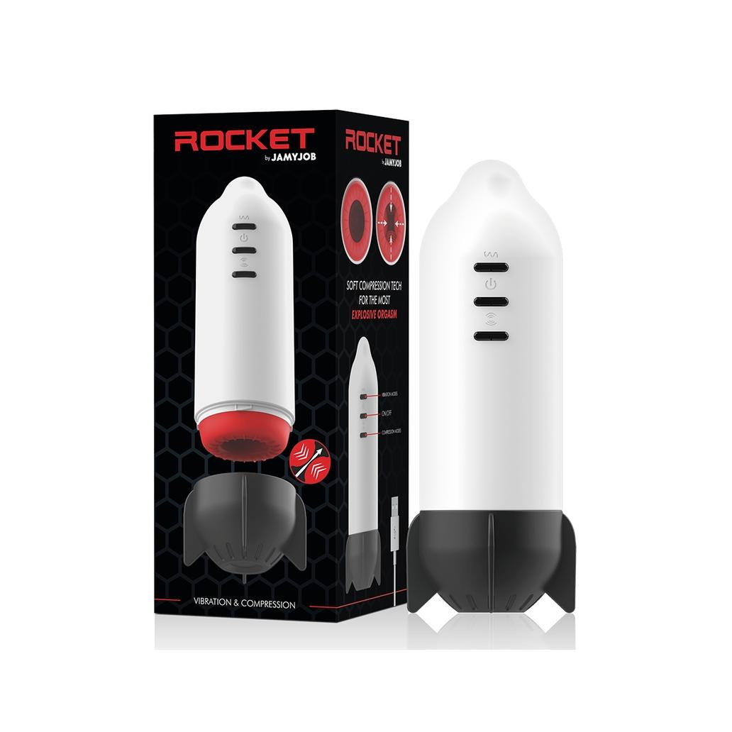 Jamyjob - rocket masturbator tecnologia de compresso suave e