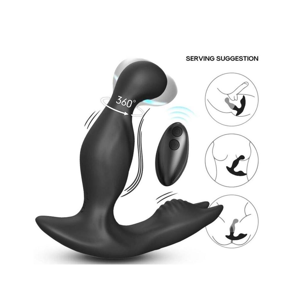 Armony - bat king vibrador anal próstata rotator controle re