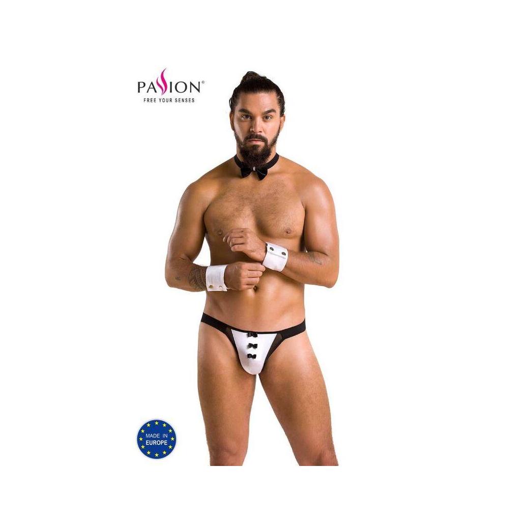 Passion - 036 slip alfrojo preto l/xl