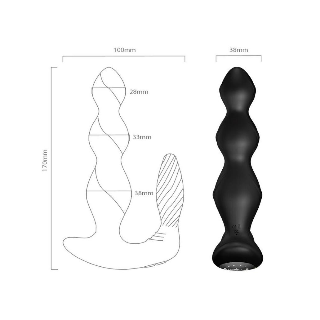 Armony - vibrador e estimulador manfun plug anal controle re