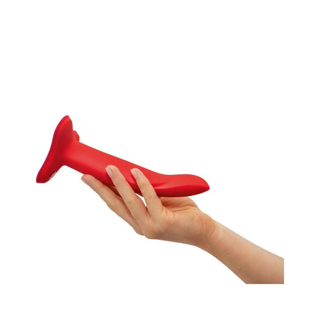 Fun factory - limba dildo flexível vermelho tamanho m