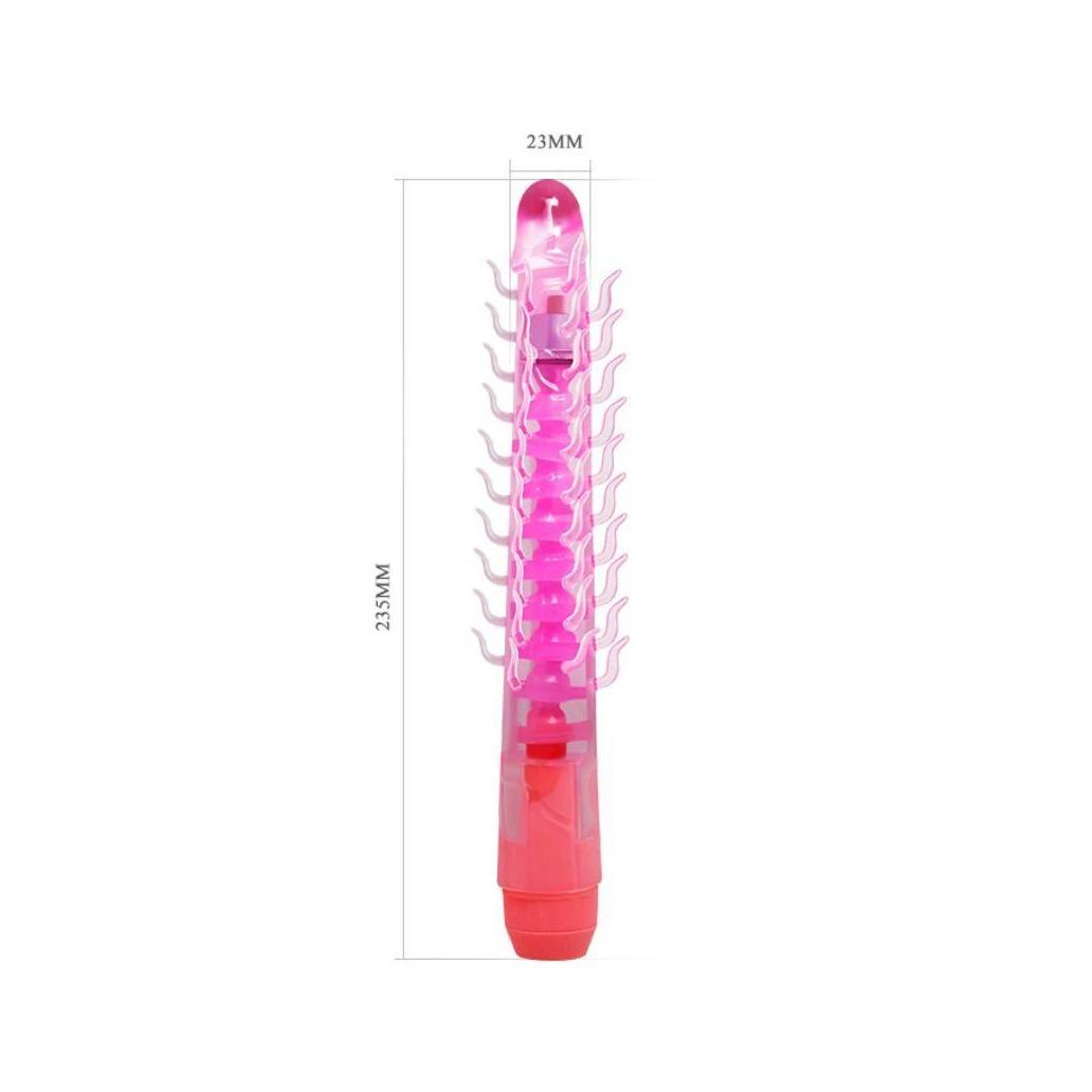 Baile - flexi vibe sensual spine dildo vibratório dobrvel li