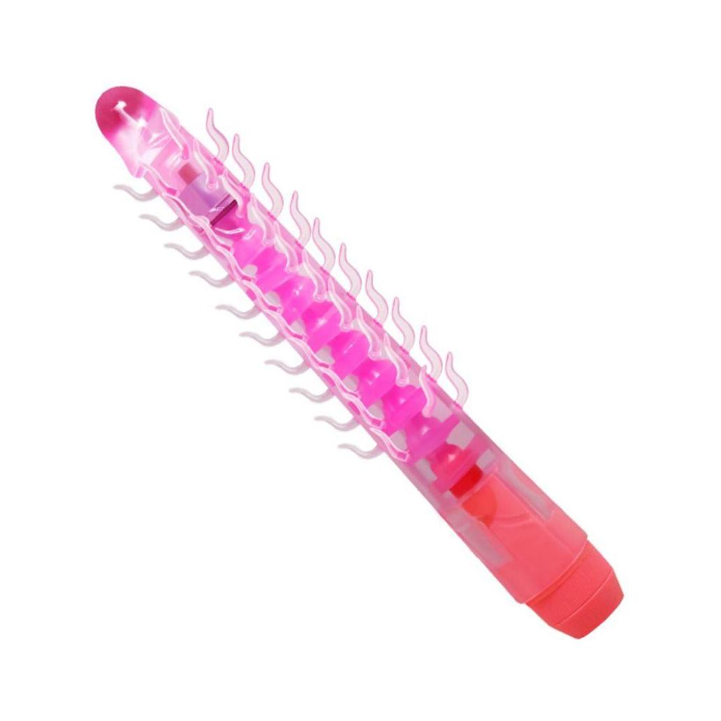 Baile - flexi vibe sensual spine dildo vibratório dobrvel 23