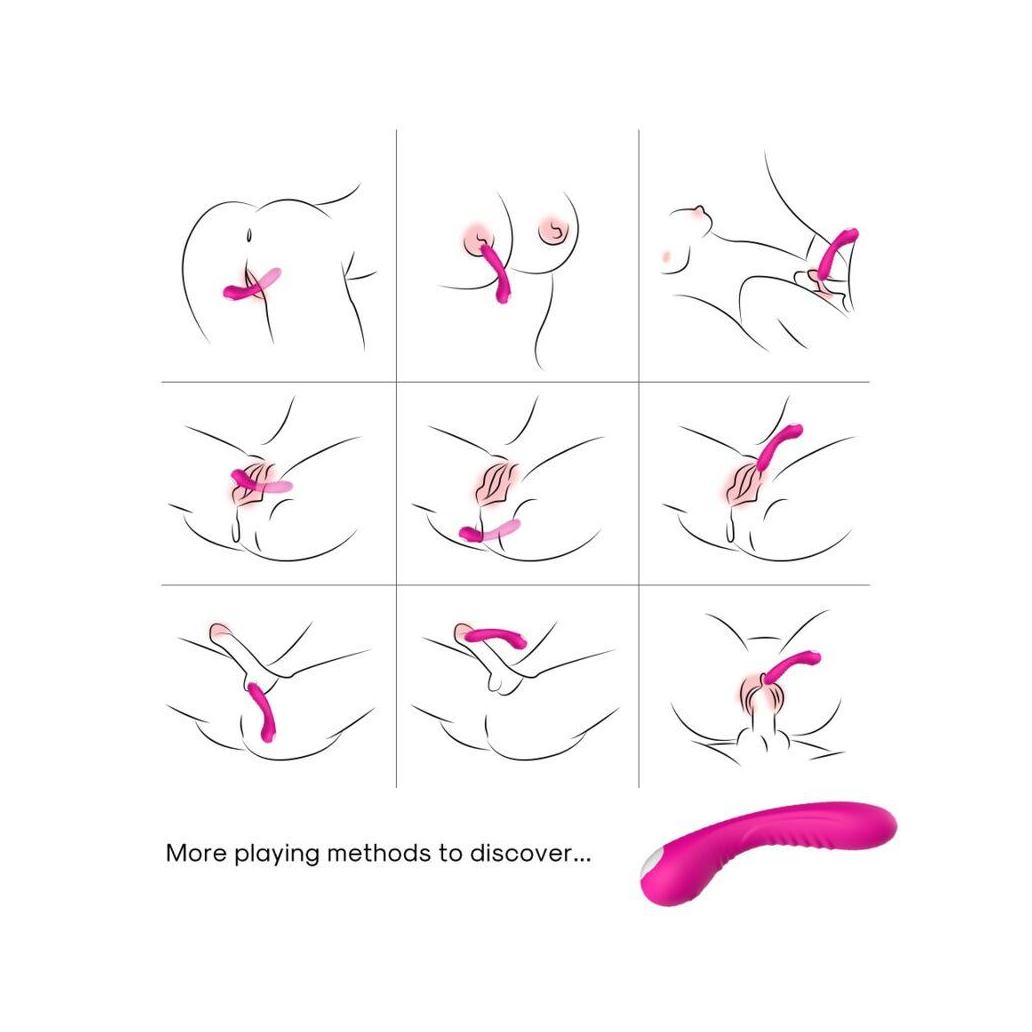 Armony - vibrador legend silicone fúcsia