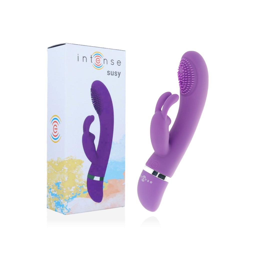 Intense - vibrador oscilante susy silicon rabbit lilac