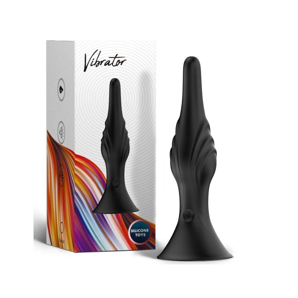 Armony - vibrador e plug anal controle remoto preto