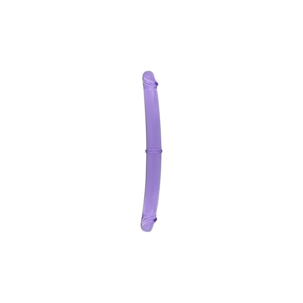 Seven creations - duplo pênis 30 cm roxo